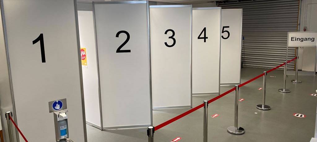 Testzentrum am Tivoli zieht um