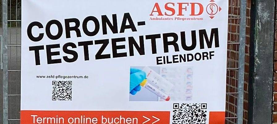 Neues Testzentrum in Eilendorf