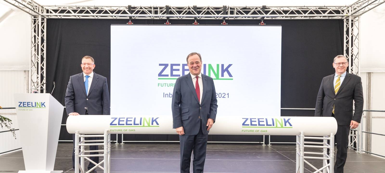 Erdgas-Fernleitung "Zeelink" jetzt in Betrieb