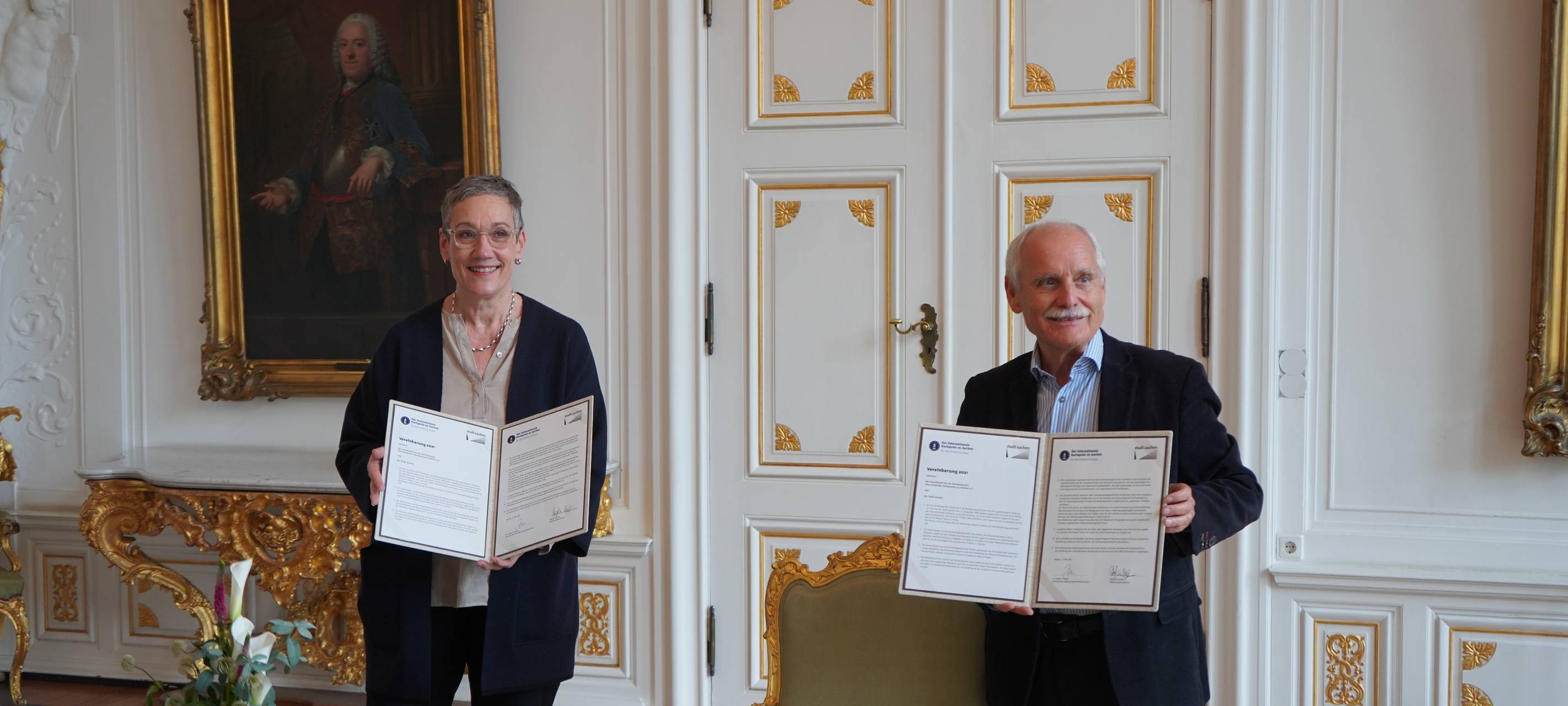 Stadt weiter beim Karlspreis