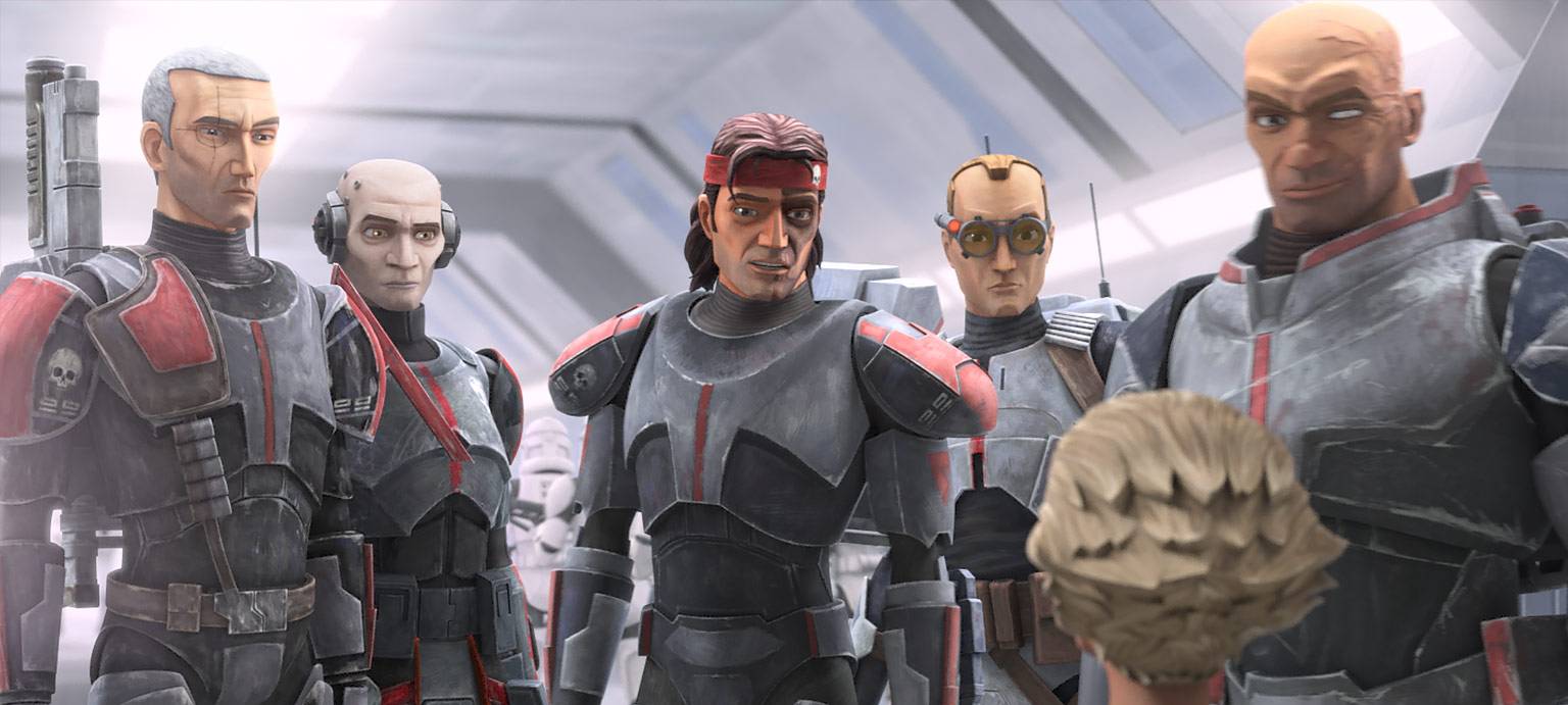 Lagebesprechung bei der Elite-Truppe.