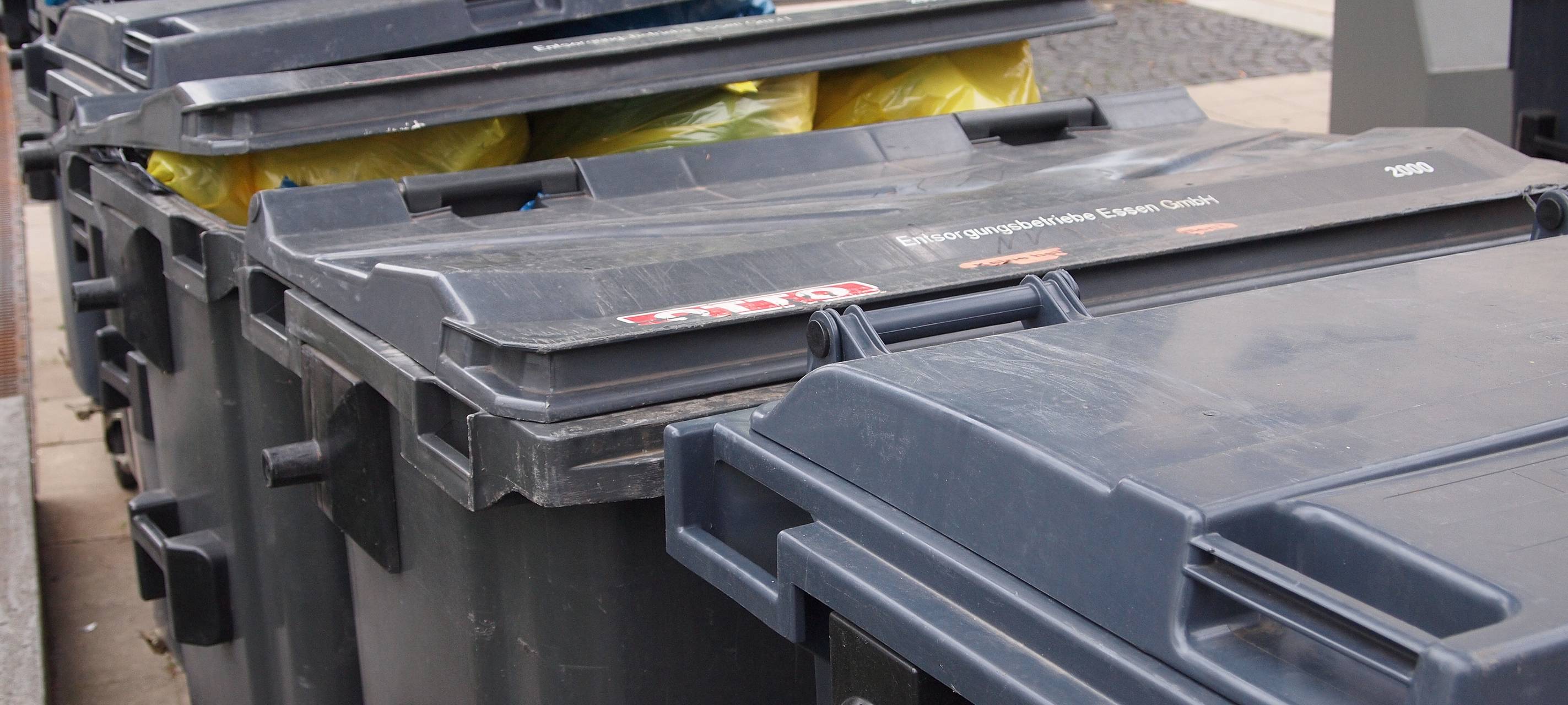 Müllabfuhr nicht überall, weil nicht geräumt war