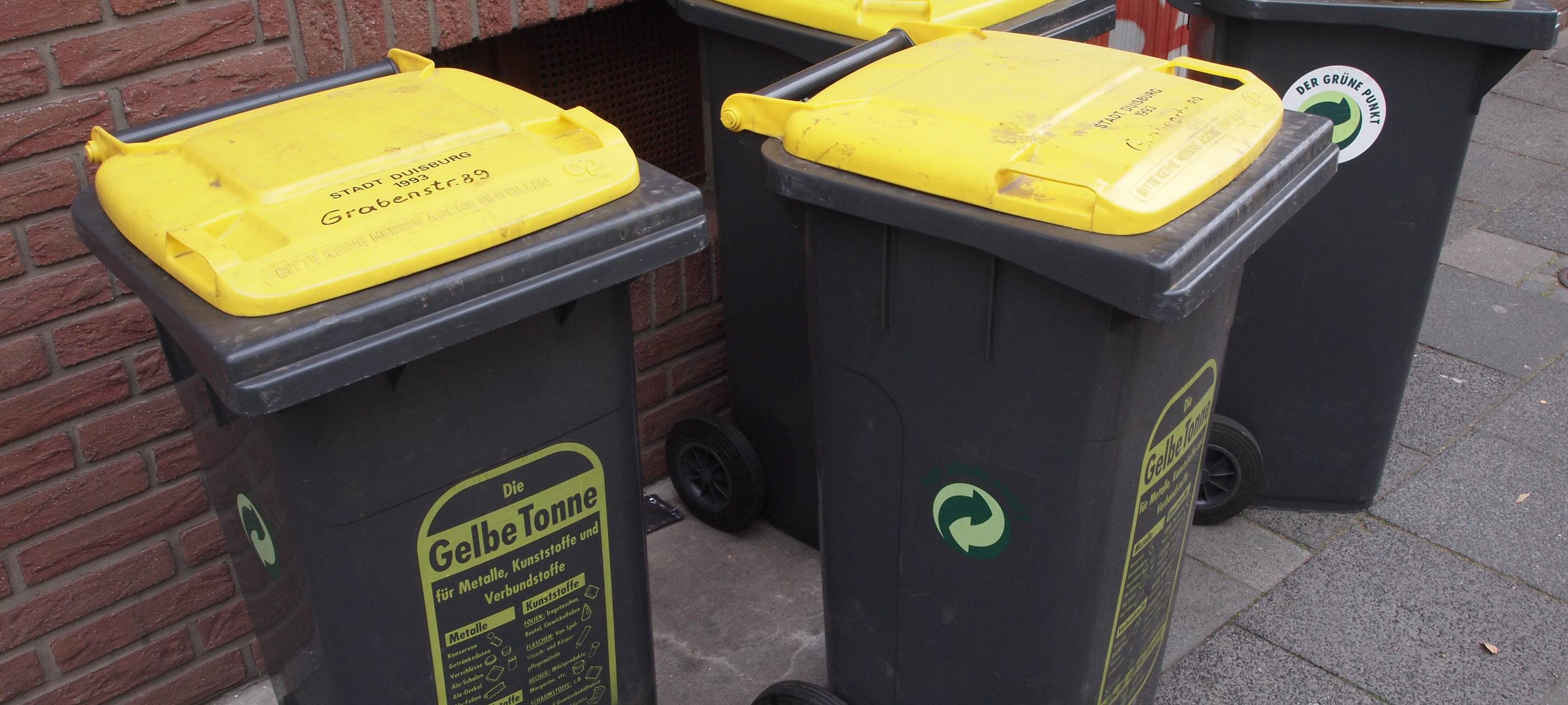 Gelbe Säcke oder Tonnen?