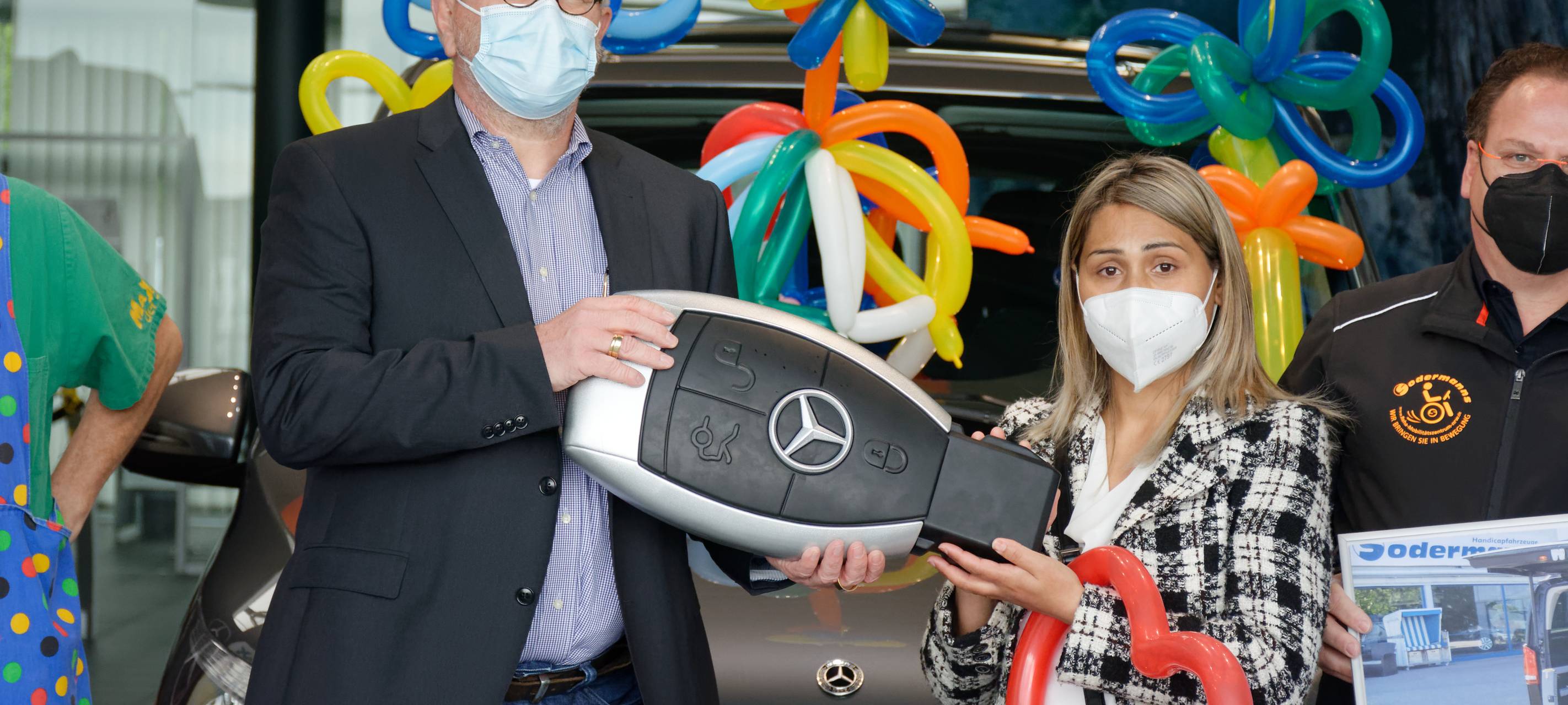 Behindertengerechtes Auto für Florian aus Stolberg