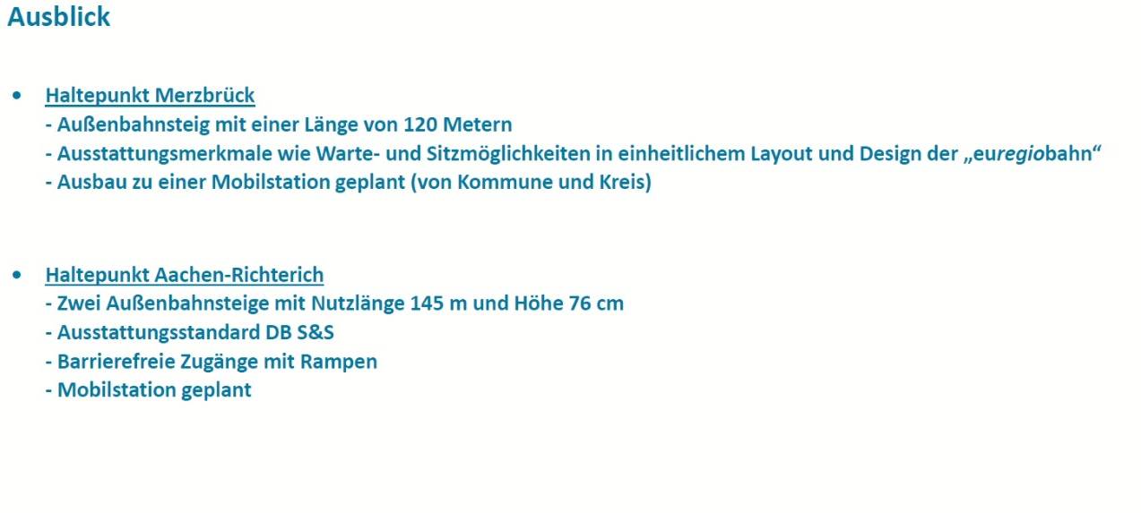 20 Jahre Euregiobahn: Neuerungen zum Jubiläum