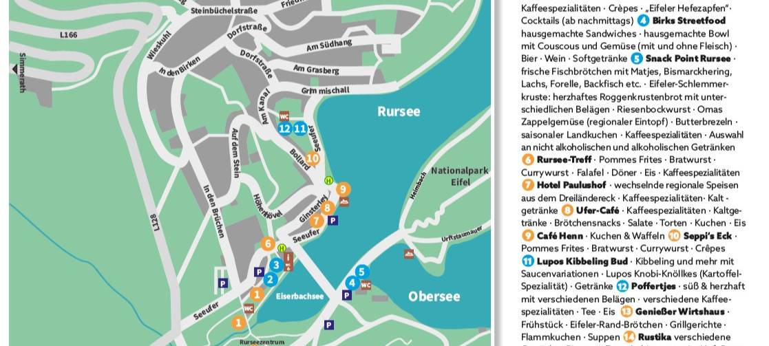 Rursee-Genuss-Stationen in Rurberg sind auf!