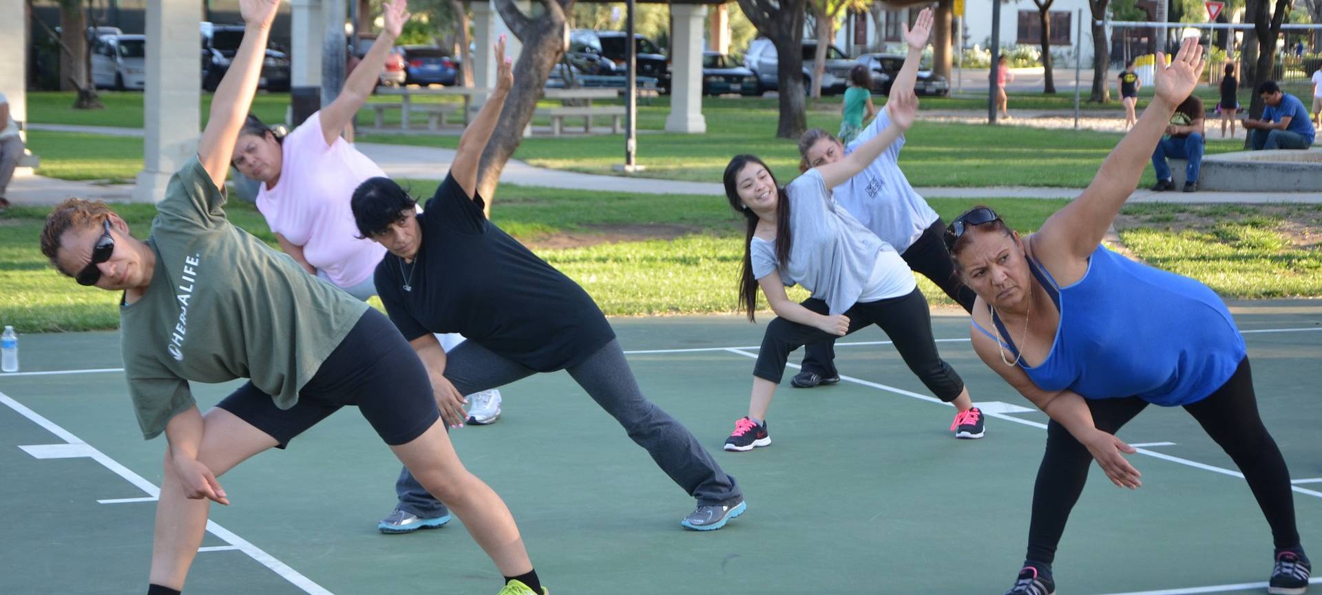 Sport im Park in Herzogenrath