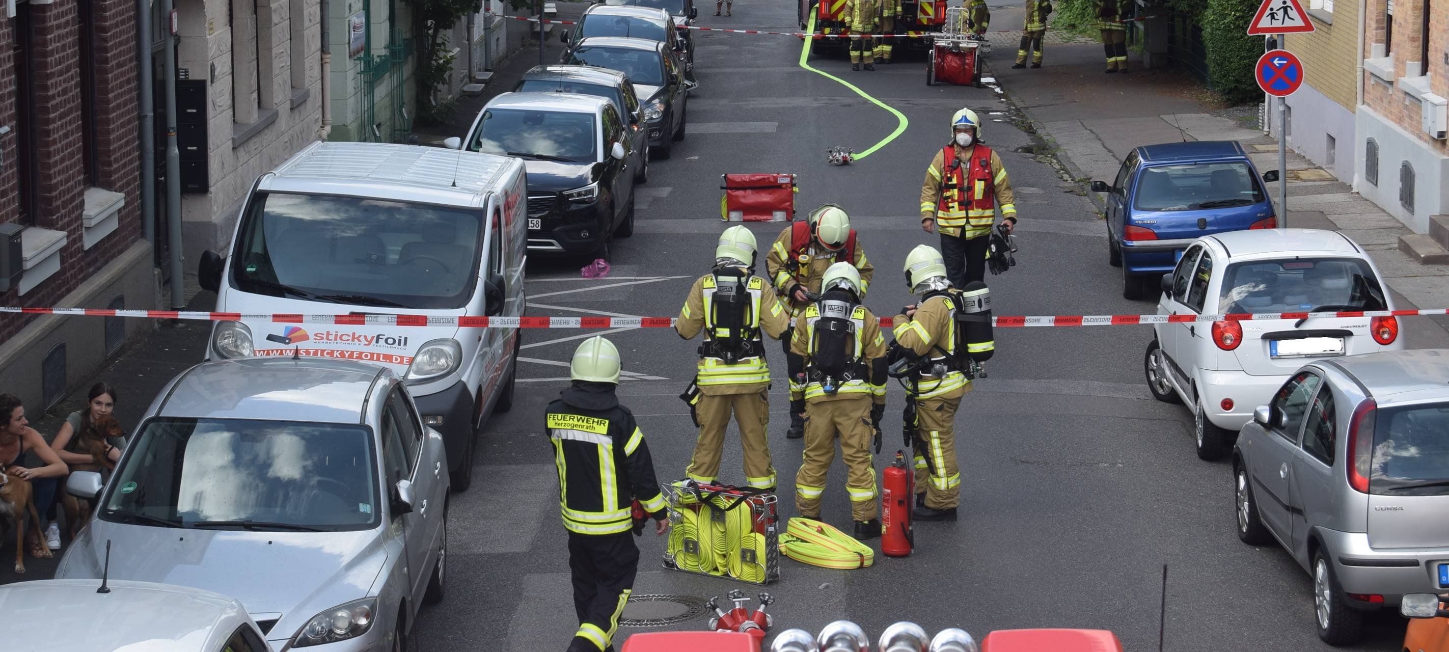 Gas-Alarm in Herzogenrath