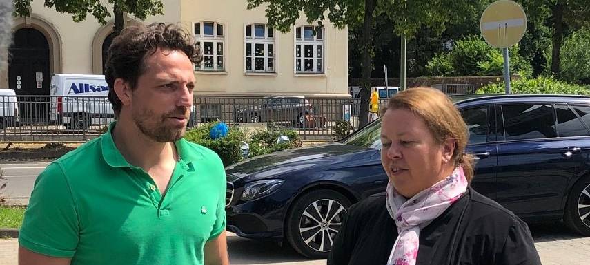 NRW-Umweltministerin in Stolberg