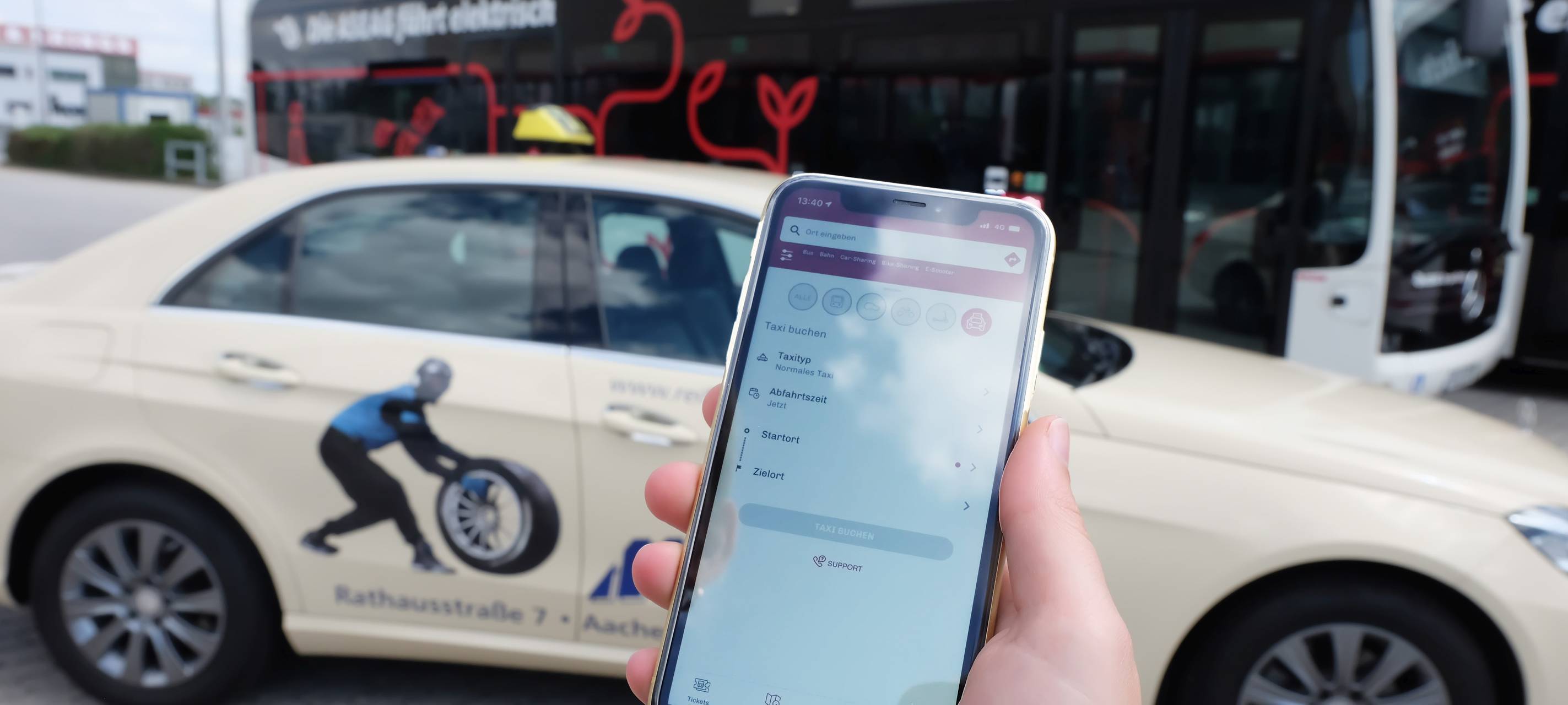 movA: Jetzt auch Taxiruf drin