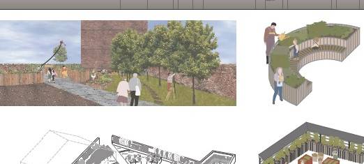 Community-Garten für Haaren