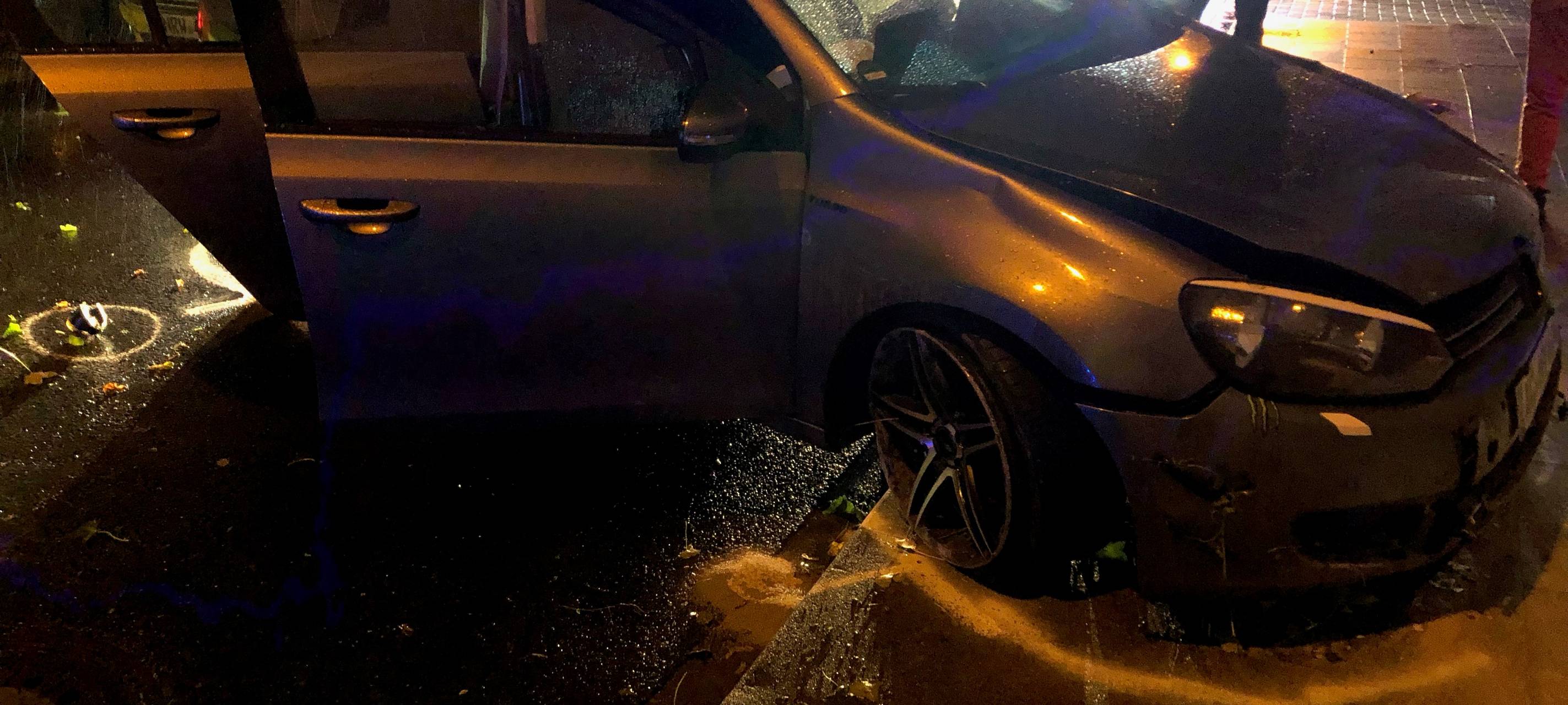 Verfolgungsjagd endet an Hauswand