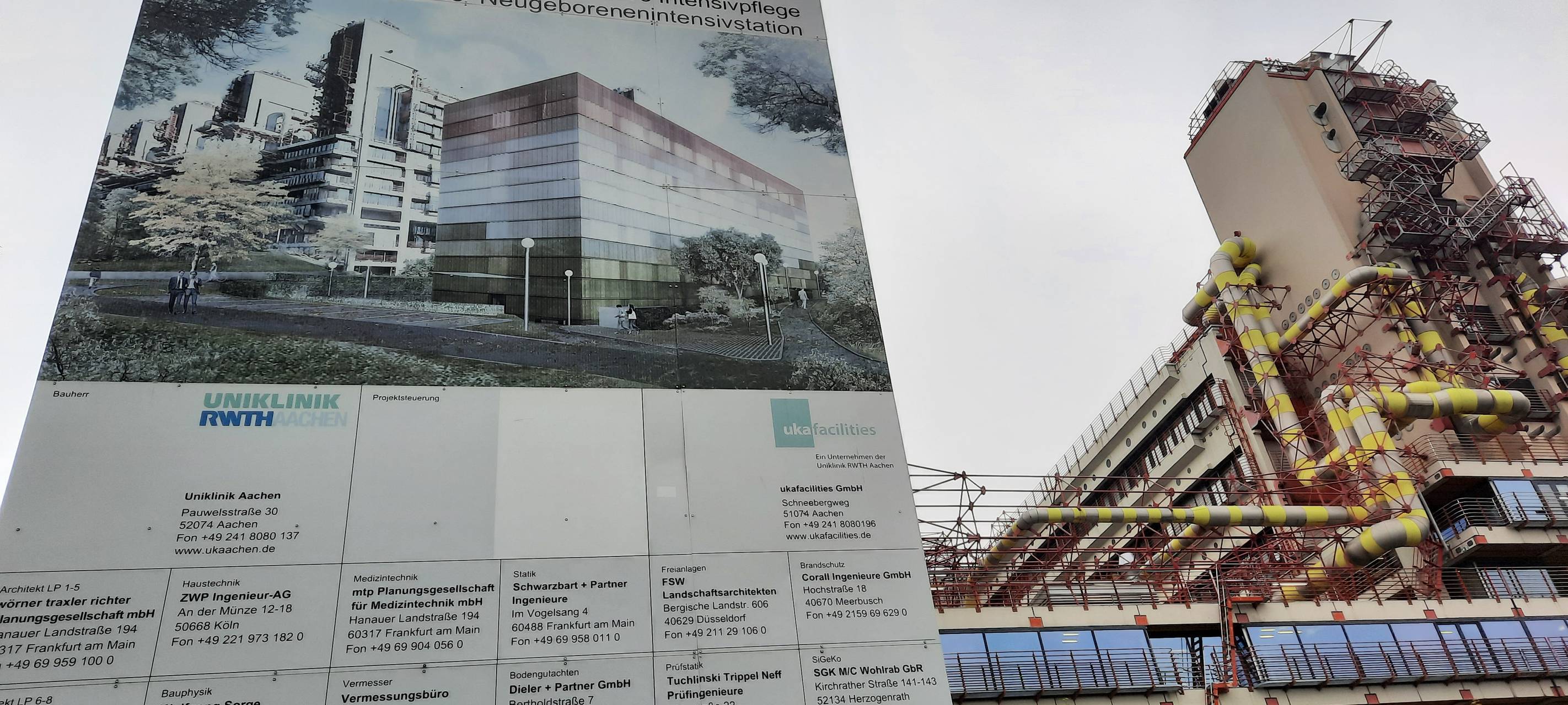 Umbau und Sanierung der Uniklinik