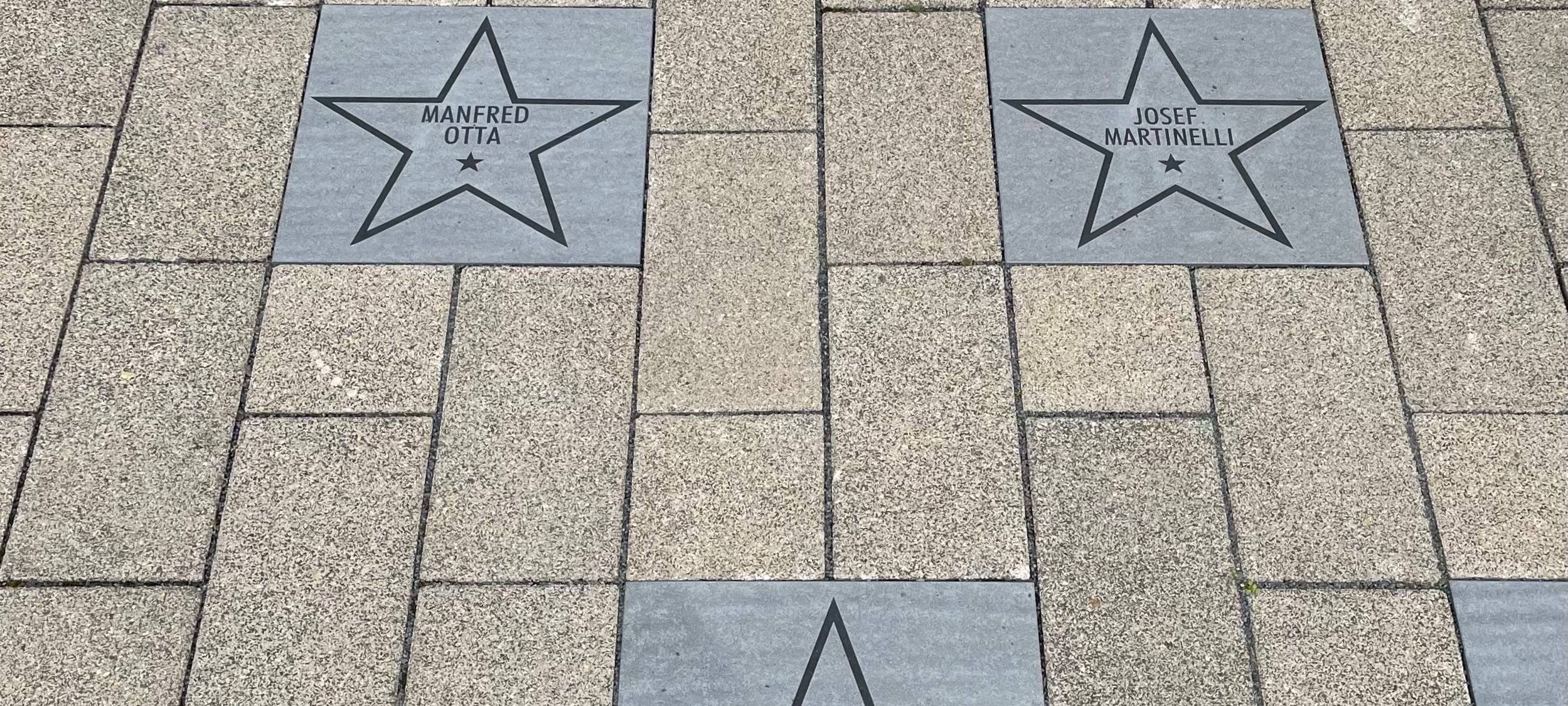 Walk Of Fame: "Aufstiegssterne" am Tivoli