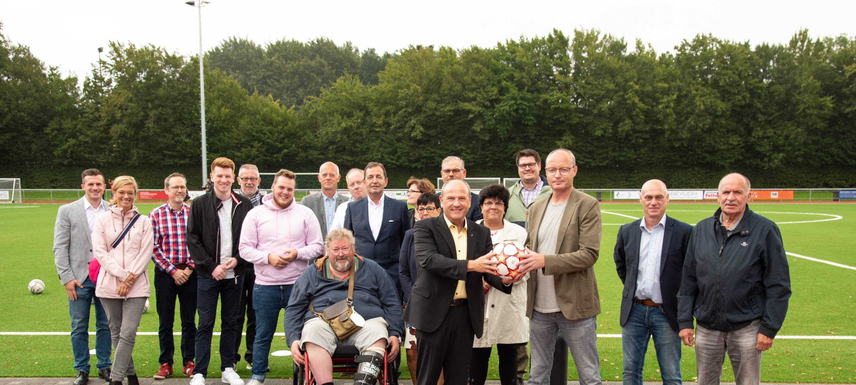 Neue Sportanlage in Mariadorf