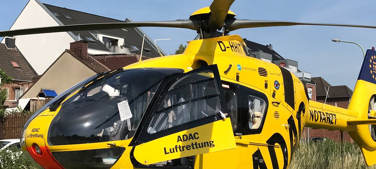 Rettungsflüge mit Biokerosin