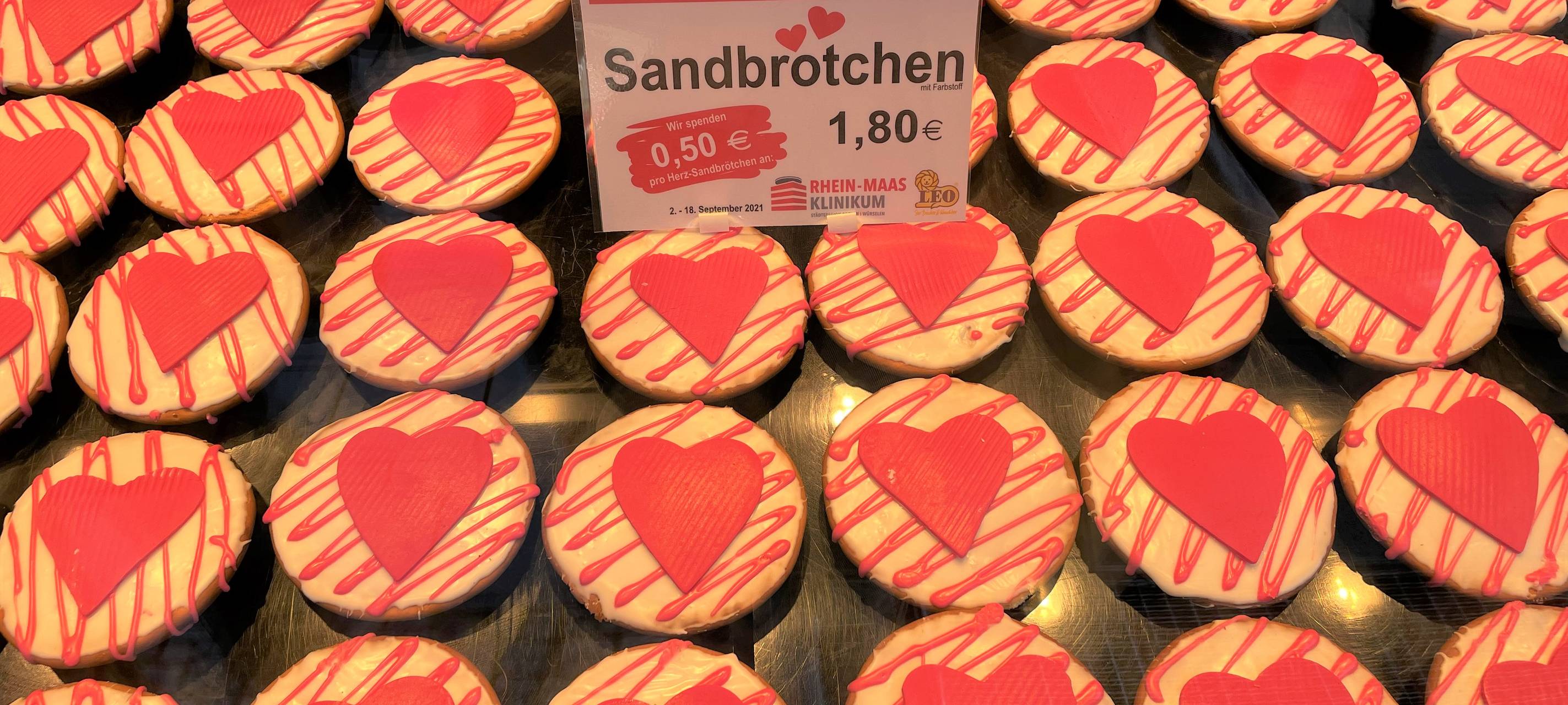 Sandbrötchen für den guten Zweck