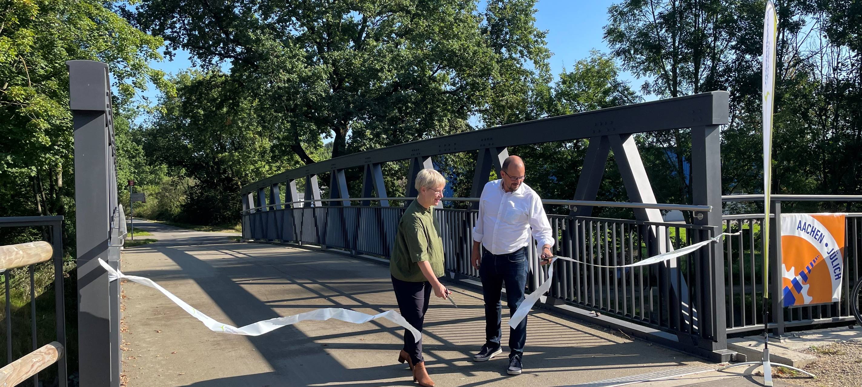 Bahntrassenradweg offiziell eröffnet