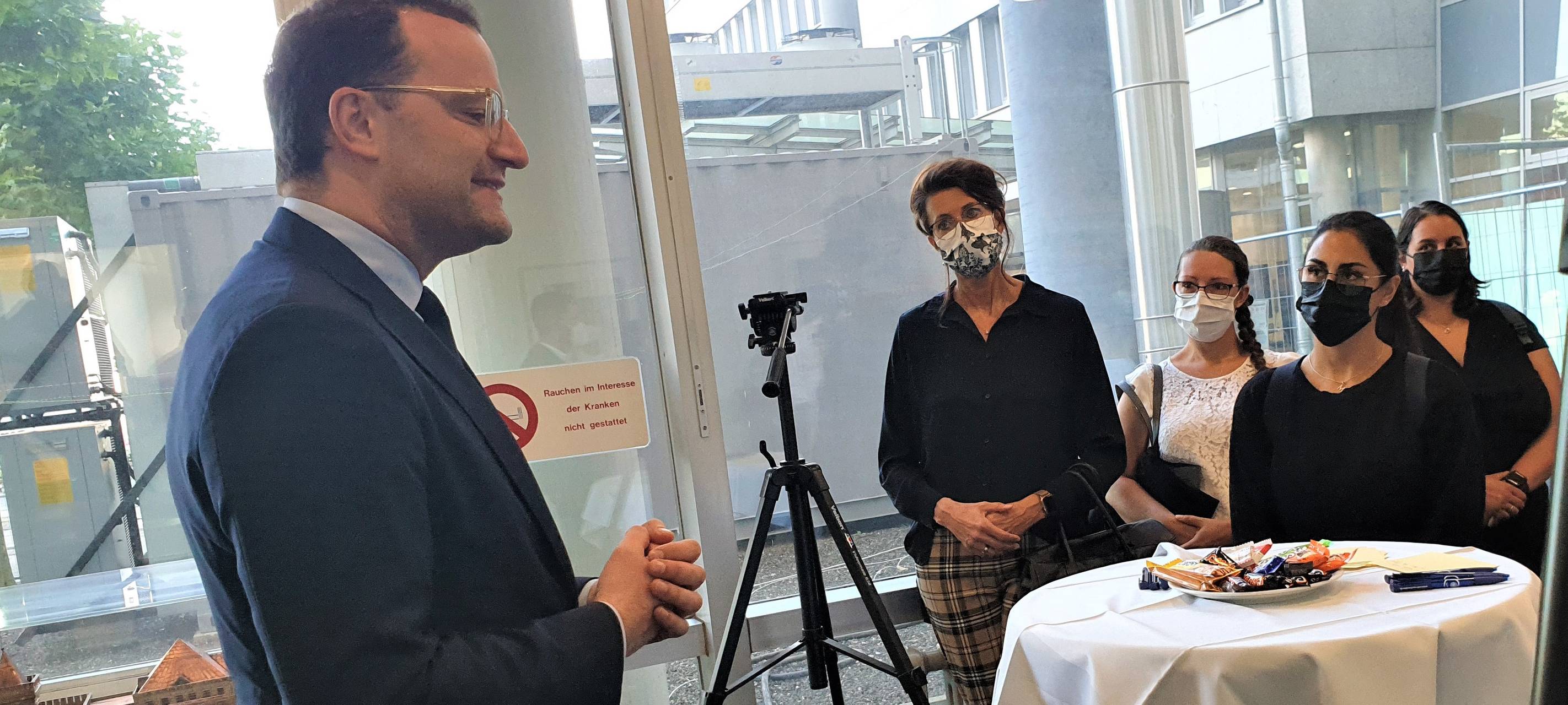 Spahn in der Region unterwegs