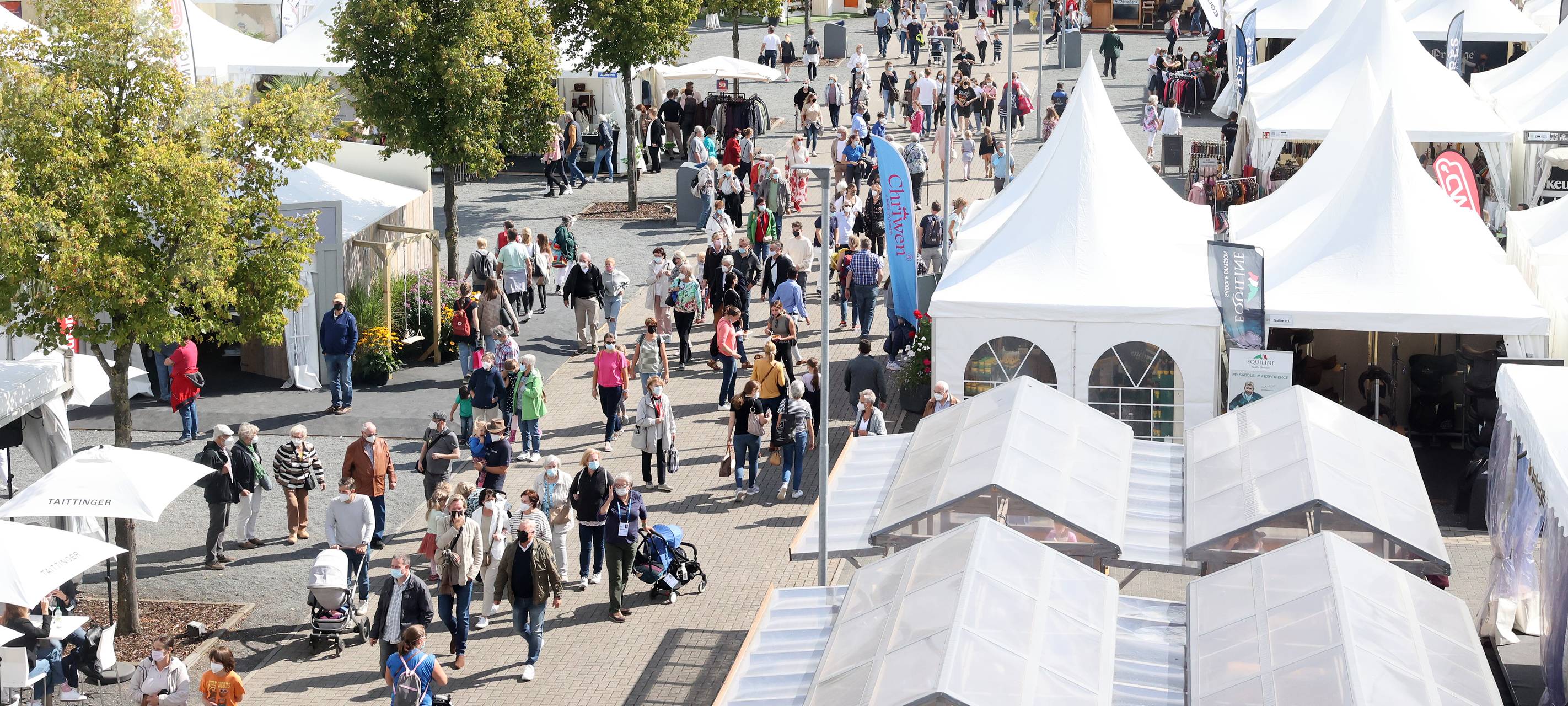 Viele Besucher beim CHIO-Start