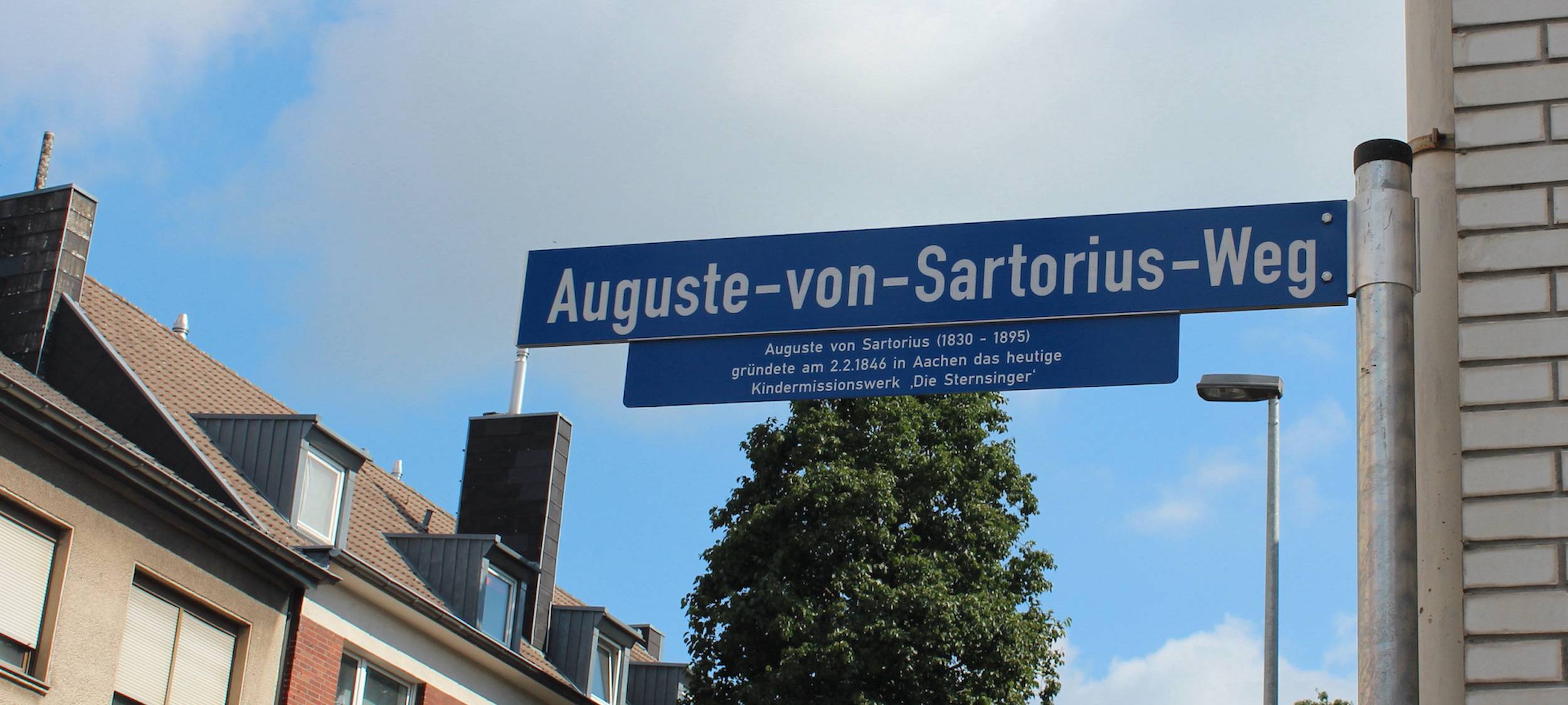 Neu in Aachen: Der Auguste-von-Sartorius-Weg