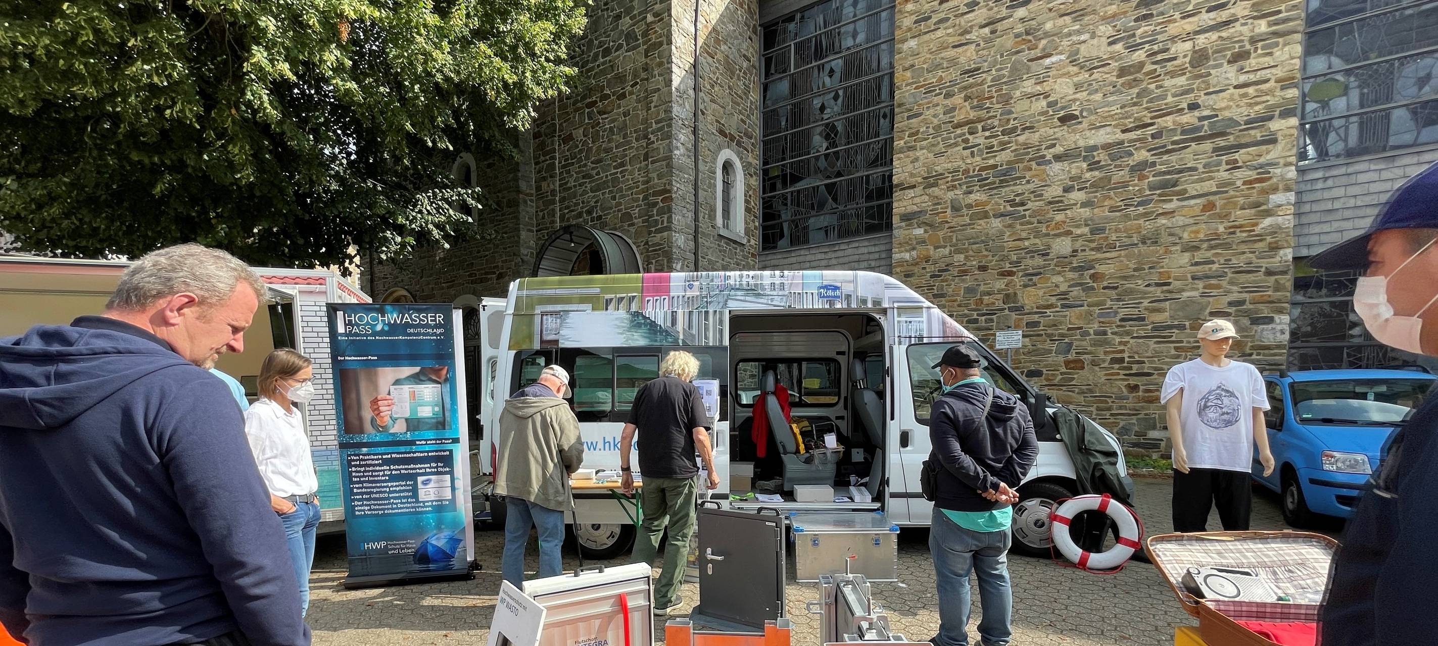 Beratungsbusse zur Wiederaufbauhilfe wieder unterwegs