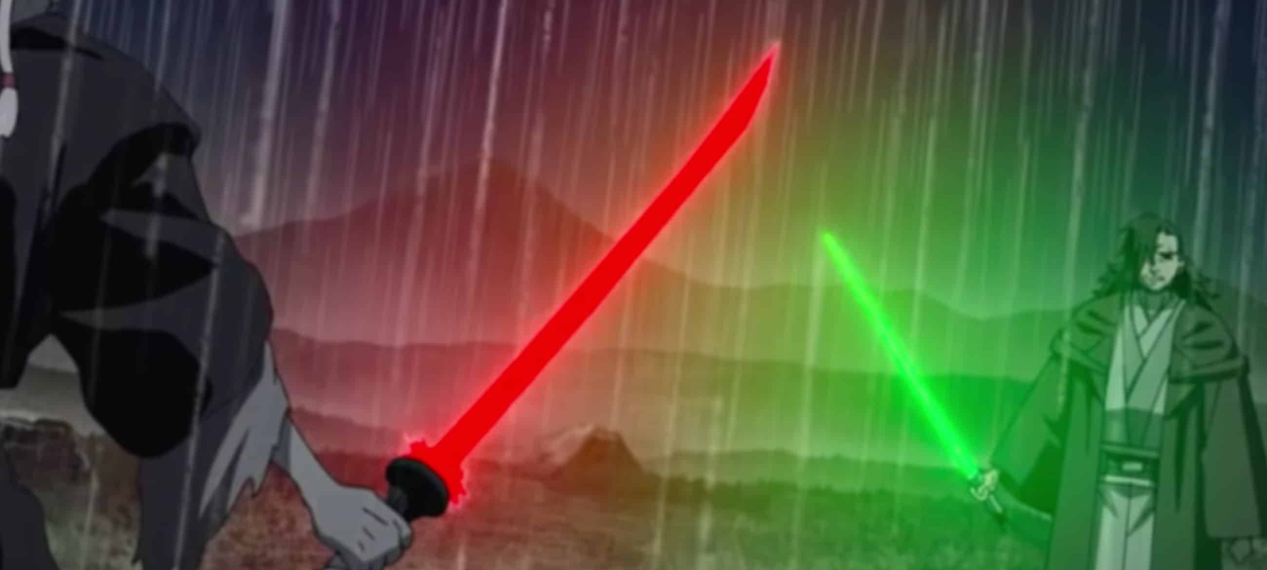 Auch andere haben die Lichtschwerter für sich entdeckt.