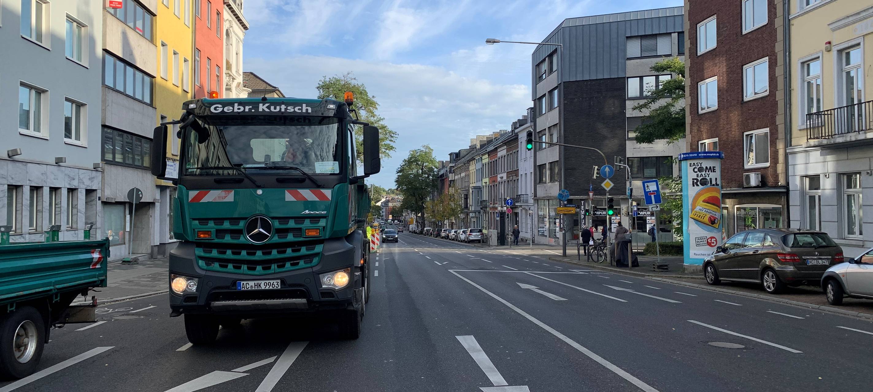 Wilhelmstraße in Aachen länger gesperrt