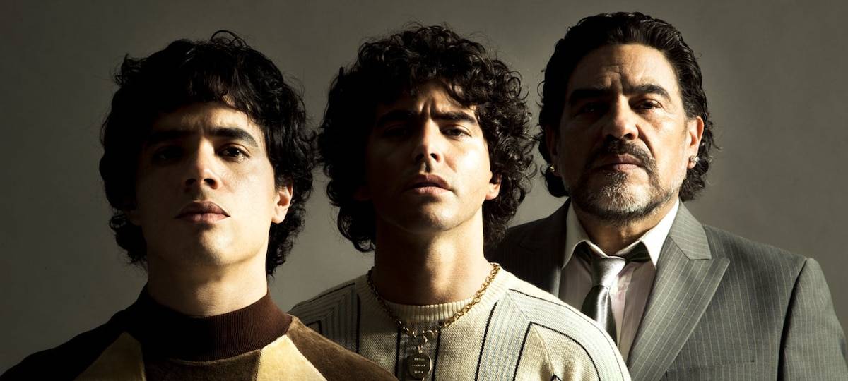 Maradona im Laufe seines Lebens.