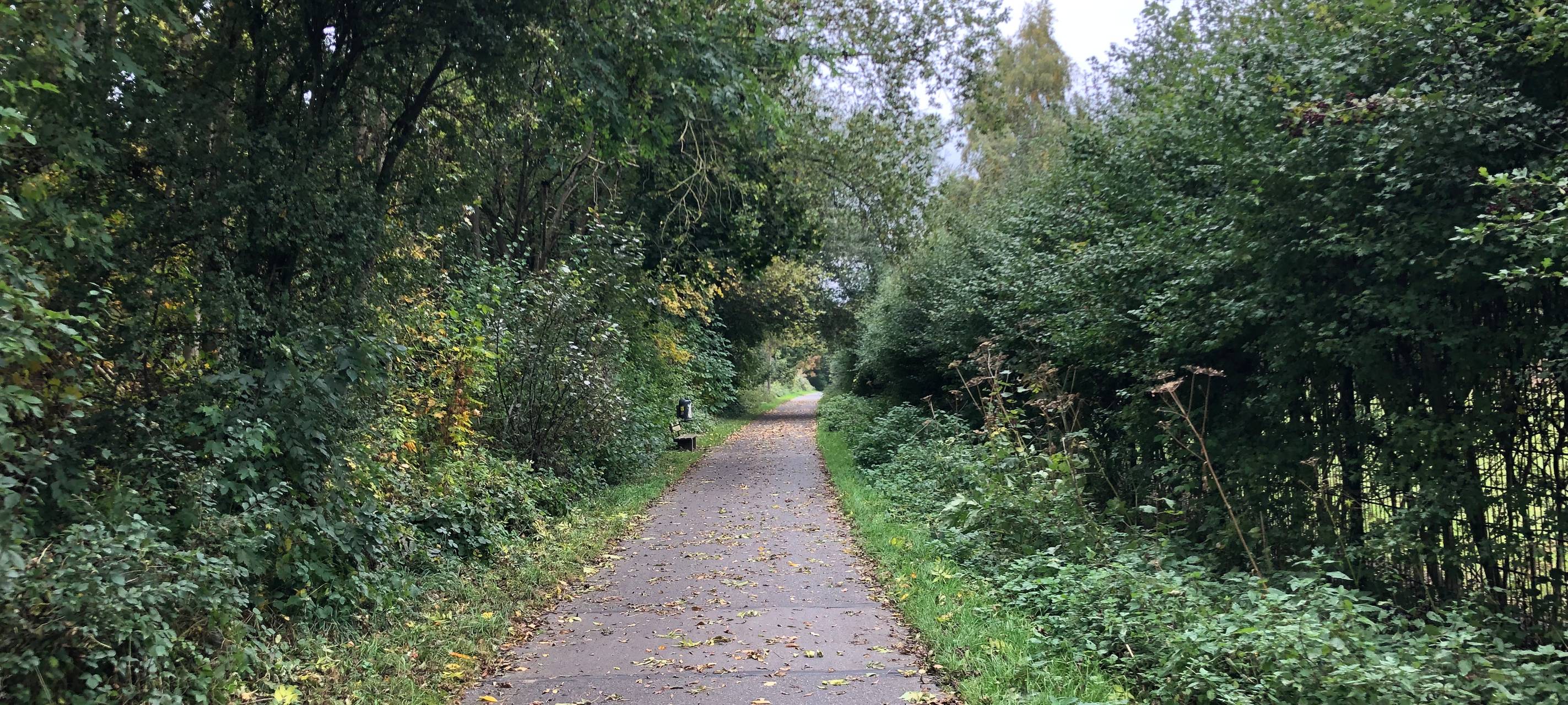 Vennbahnweg fertig verbreitert