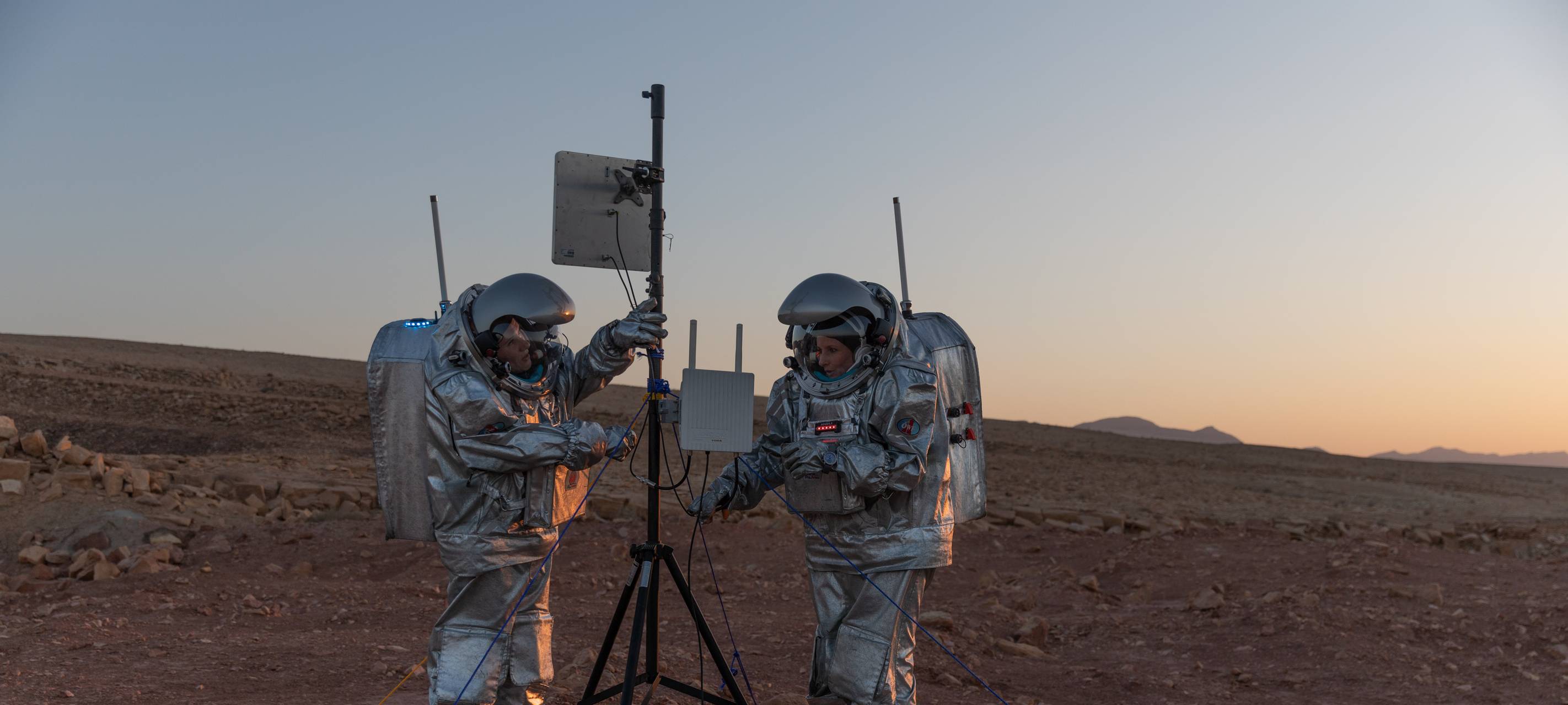 LANCOM wieder bei Mars-Mission