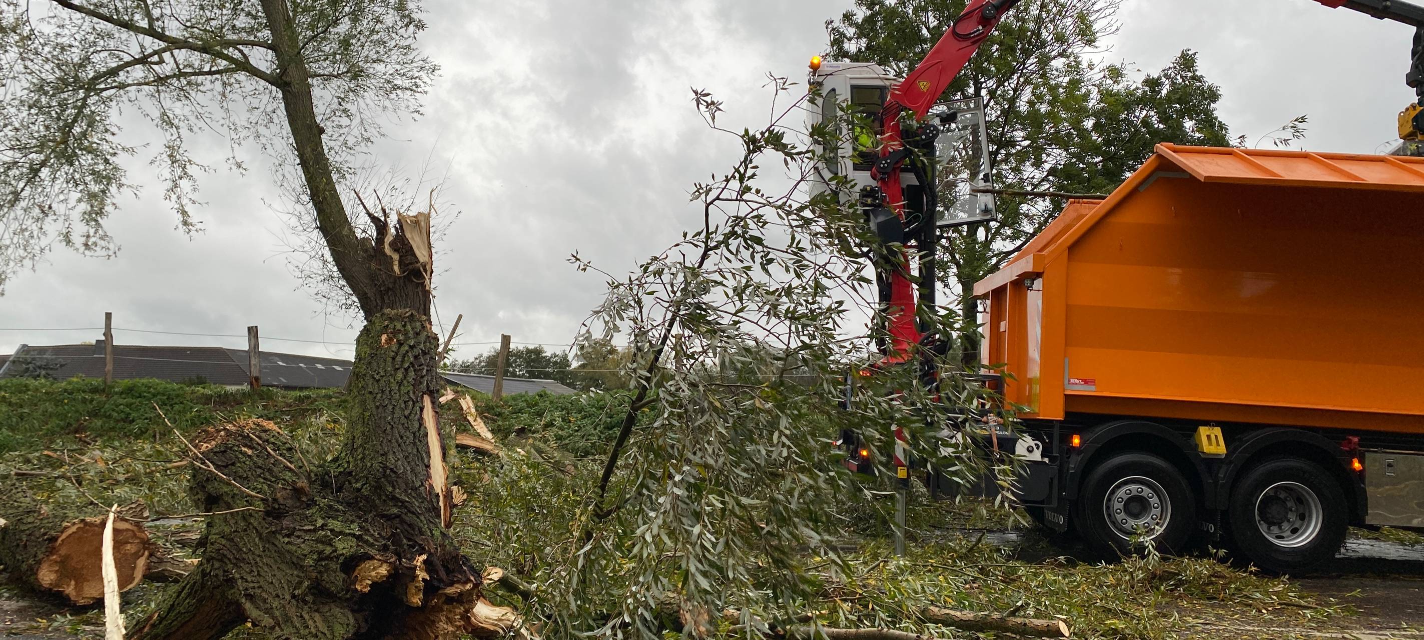 Nur kleinere Sturmschäden bei uns
