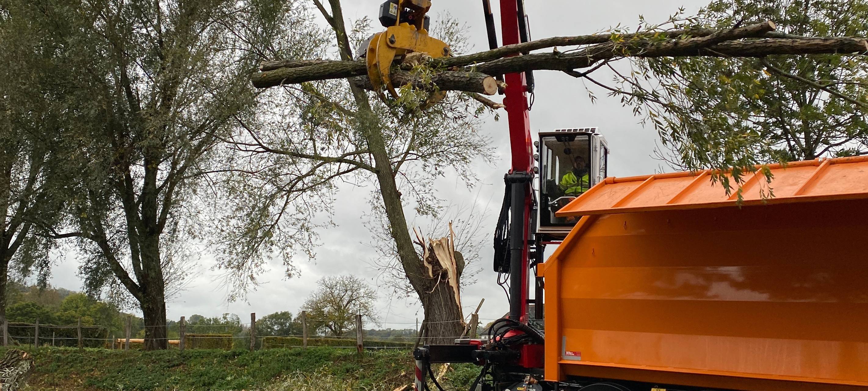 Nur kleinere Sturmschäden bei uns