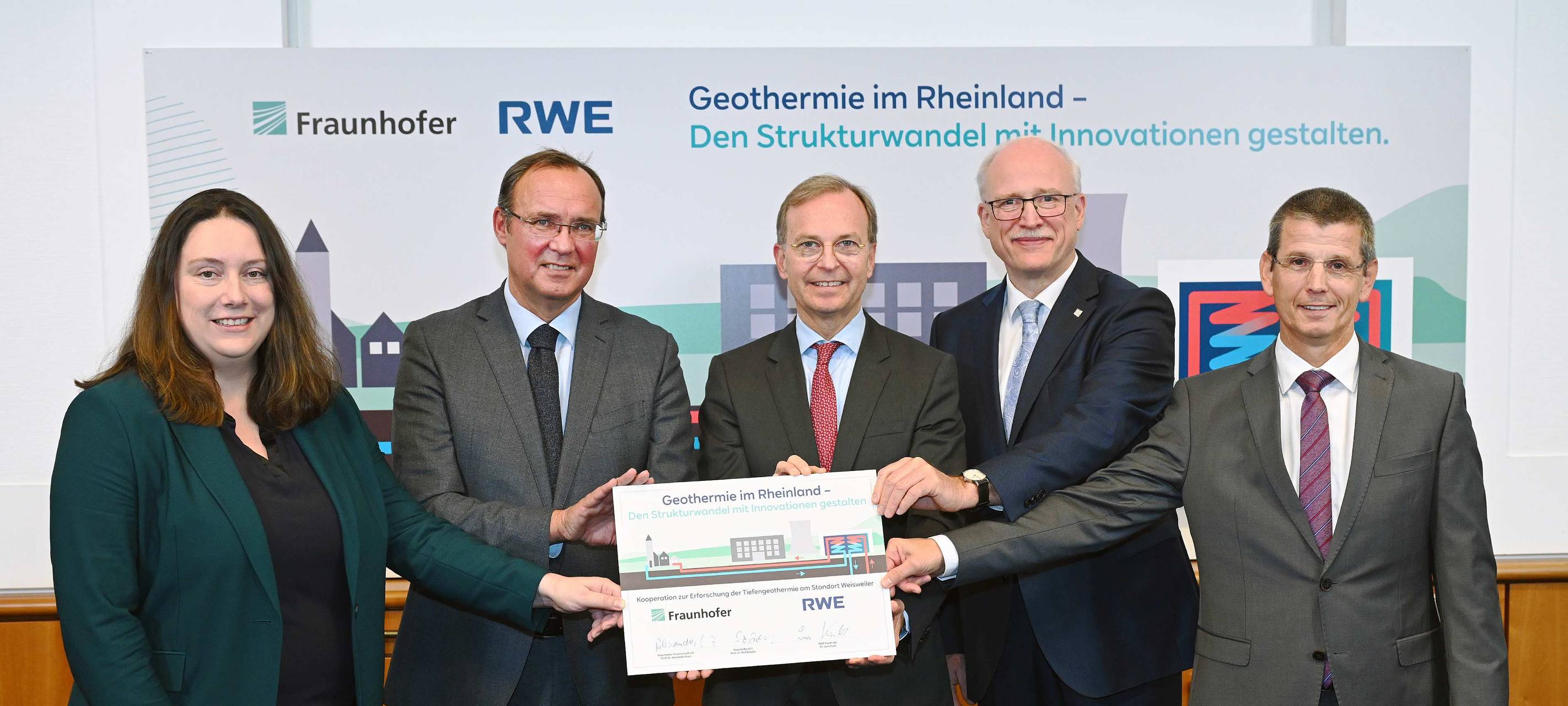Geothermie: Fraunhofer und RWE kooperieren am Standort Weisweiler