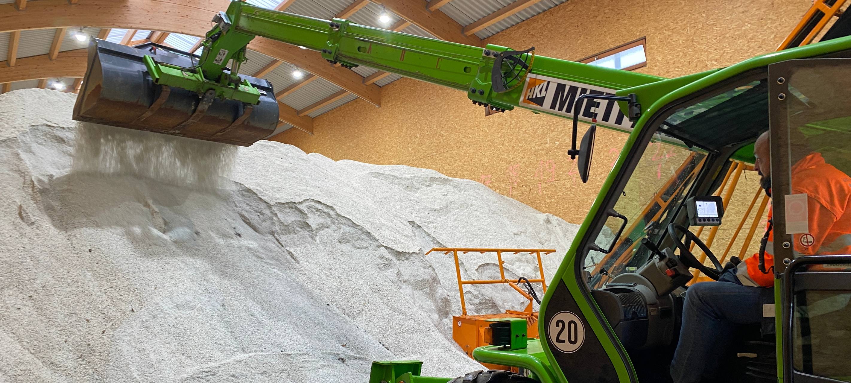 Kein Streusalz-Engpass