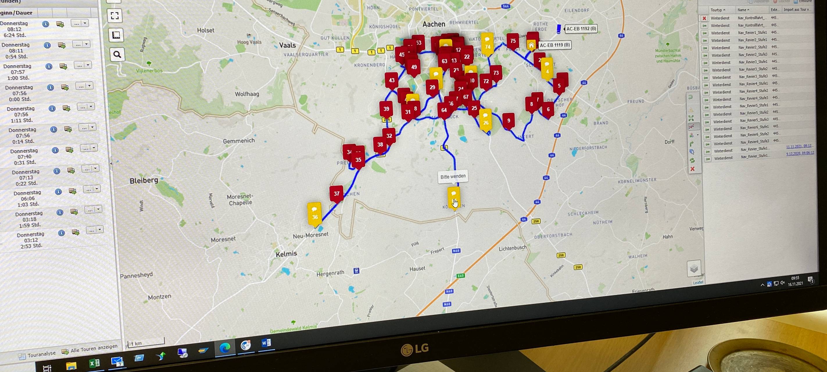 Aachener Winterdienst in den Startlöchern