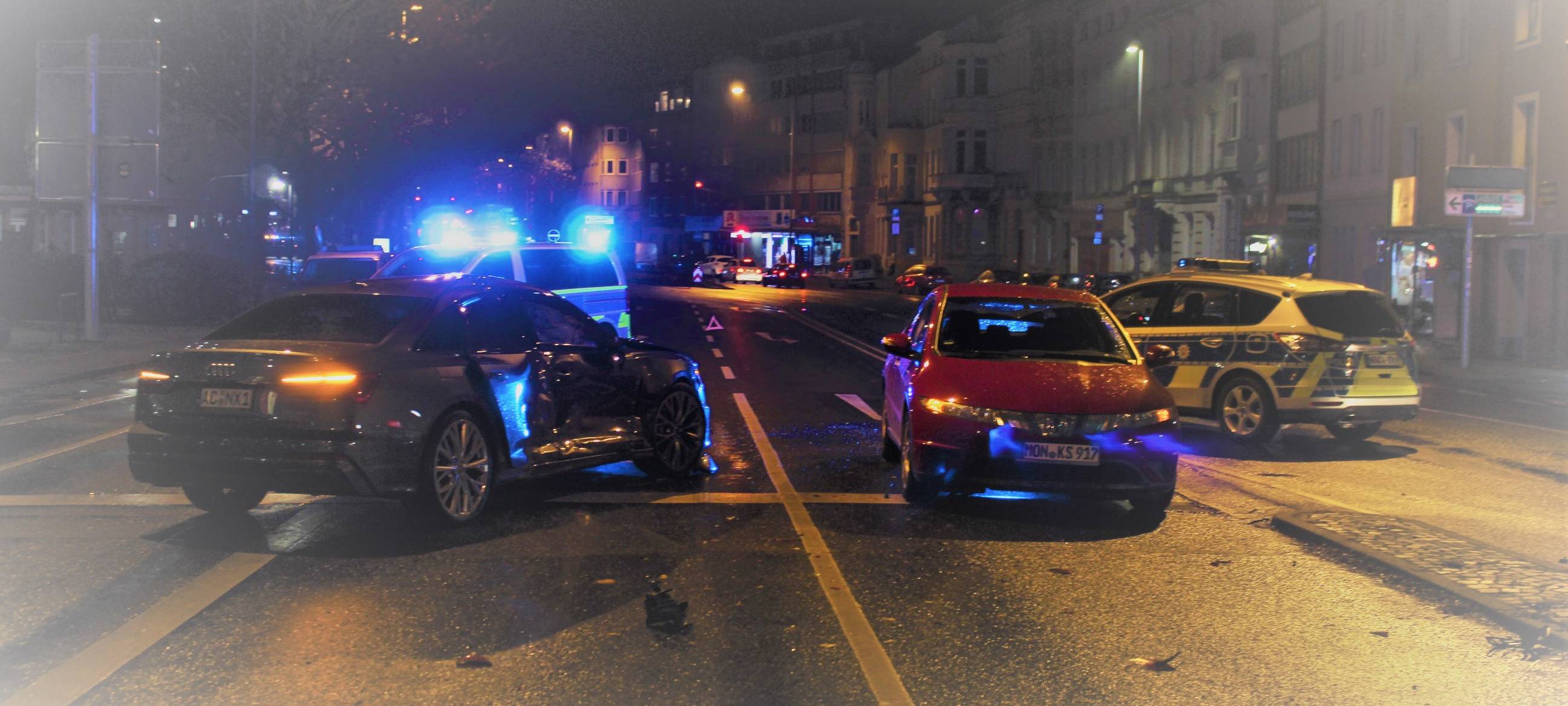 Mutmaßliches illegales Autorennen in Aachen