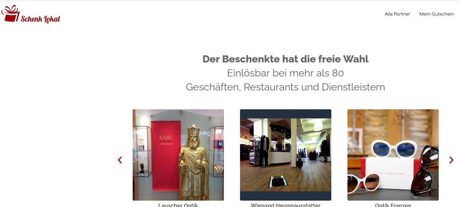 Aachen: Gutscheinaktion vor Weihnachten