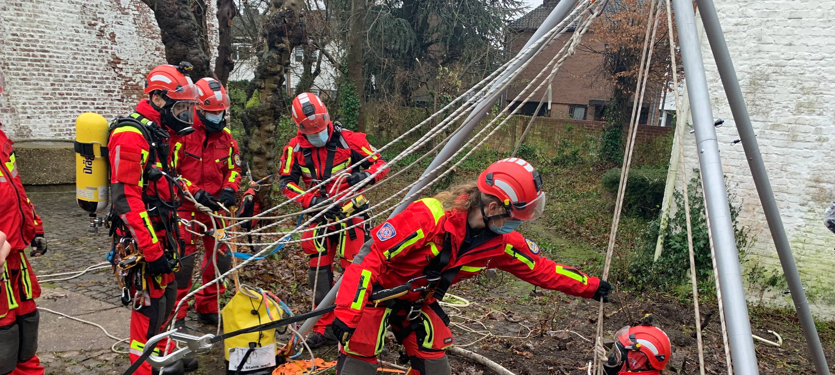Brunnenschacht auf Gut Muffet erforscht
