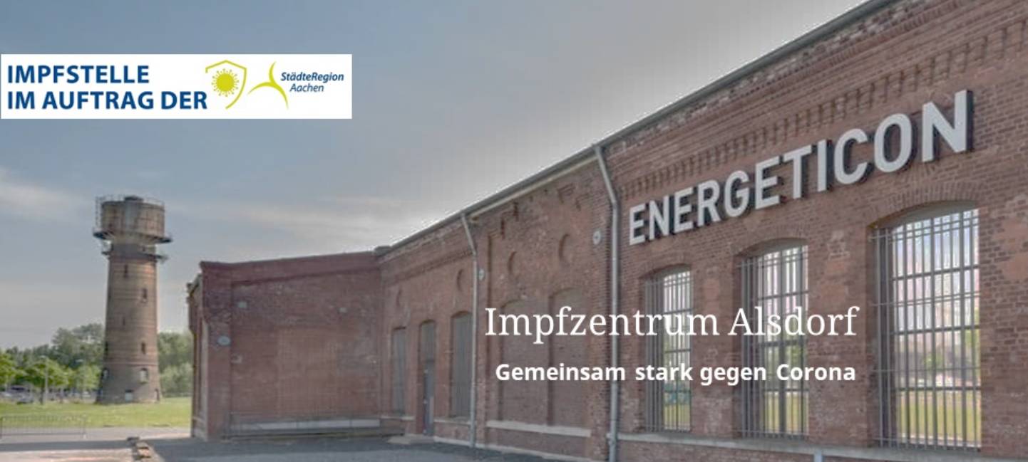Neues Impfzentrum Alsdorf mit Terminvergabe