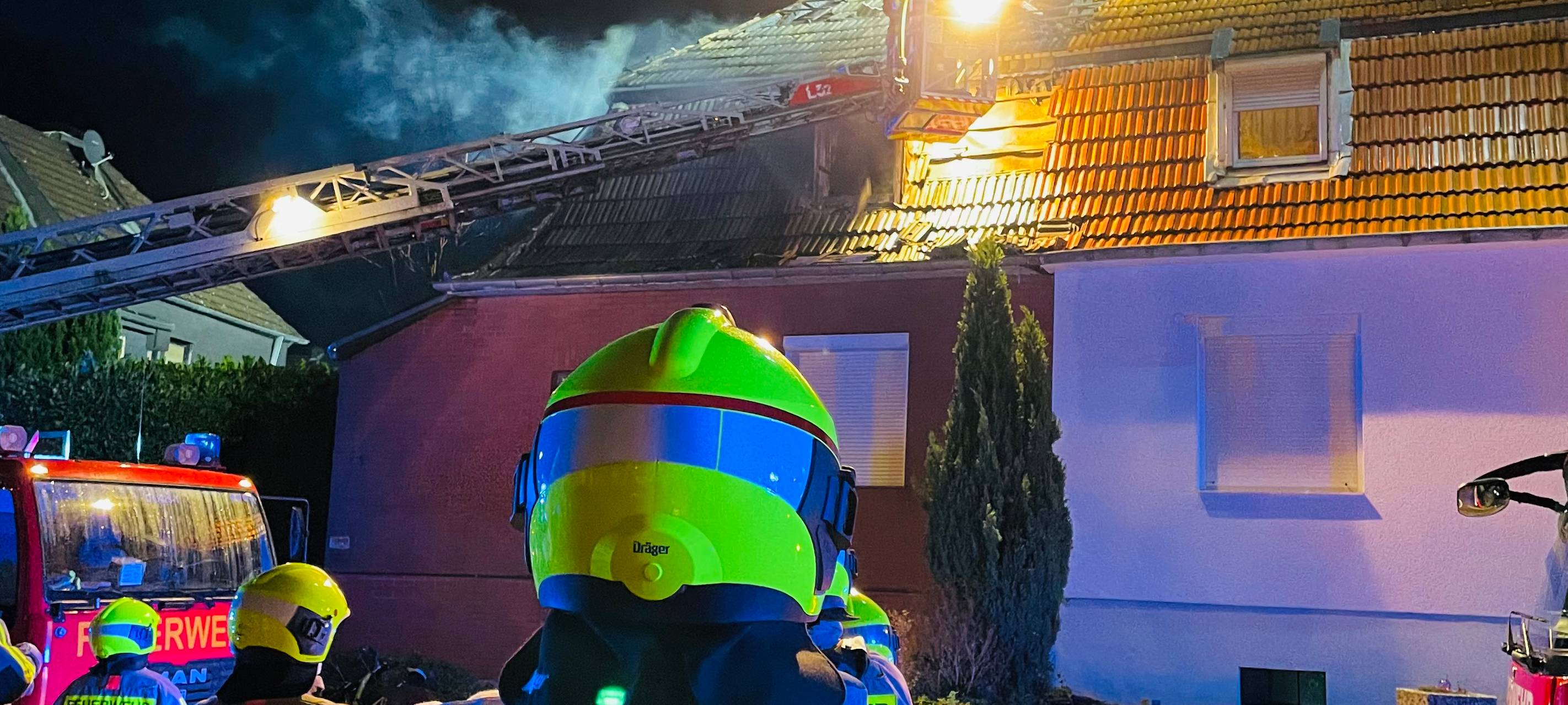 Brand in Stolberg - Zwei Verletzte