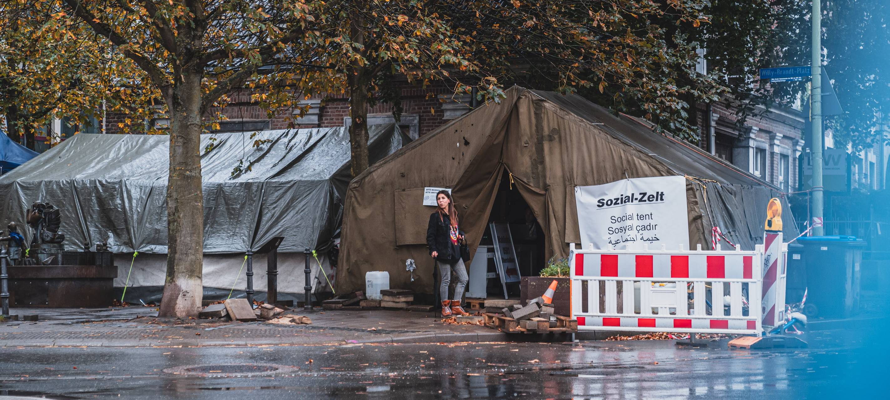 Einbrüche in Versorgungszelte