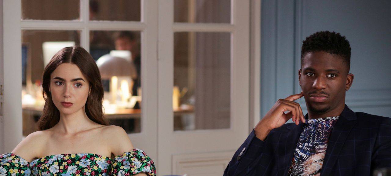 Emily bei der Arbeit.