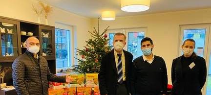 Lebensmittelspende an Ronald McDonald Haus