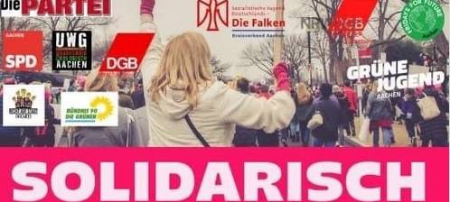 Aachen gegen "Querdenker"