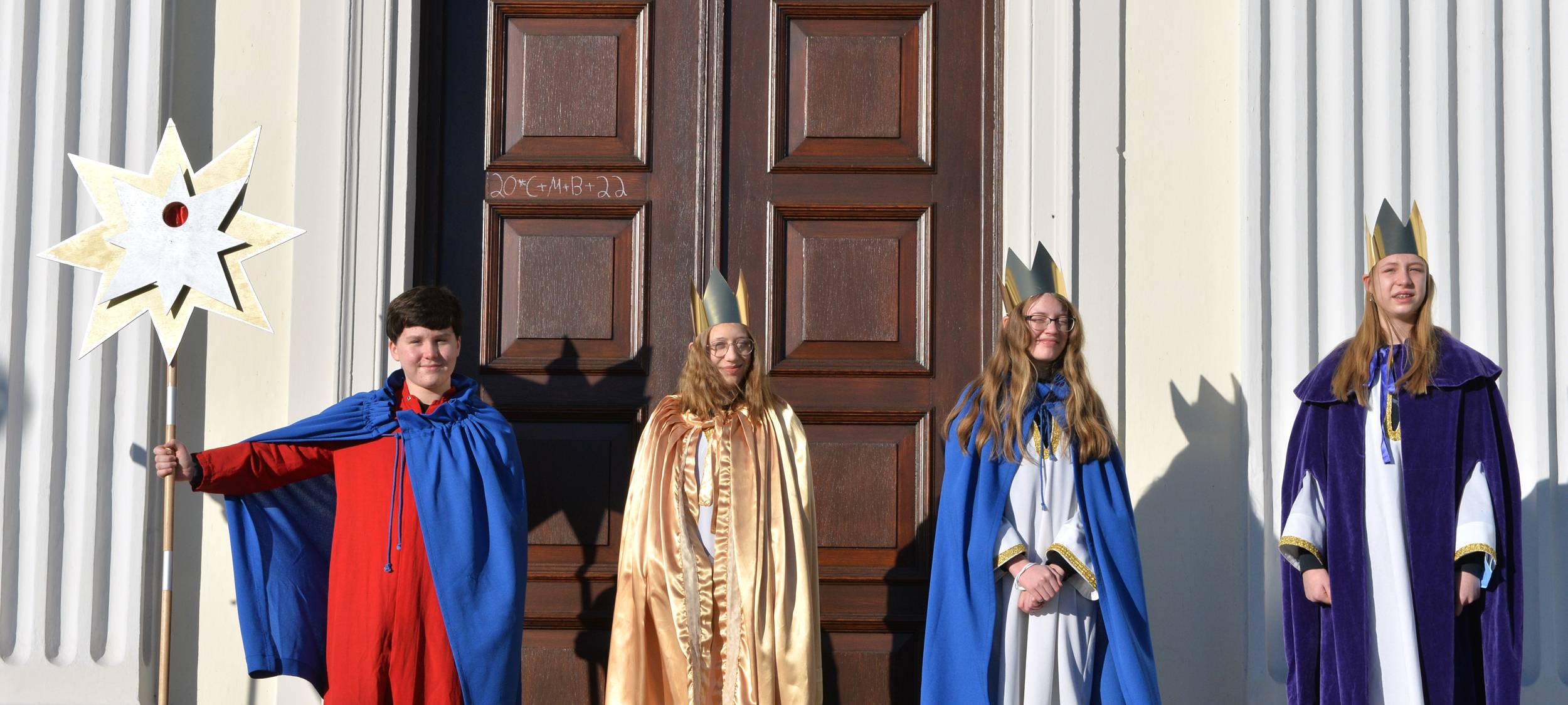 Sternsinger bei Bundespräsident Steinmeier