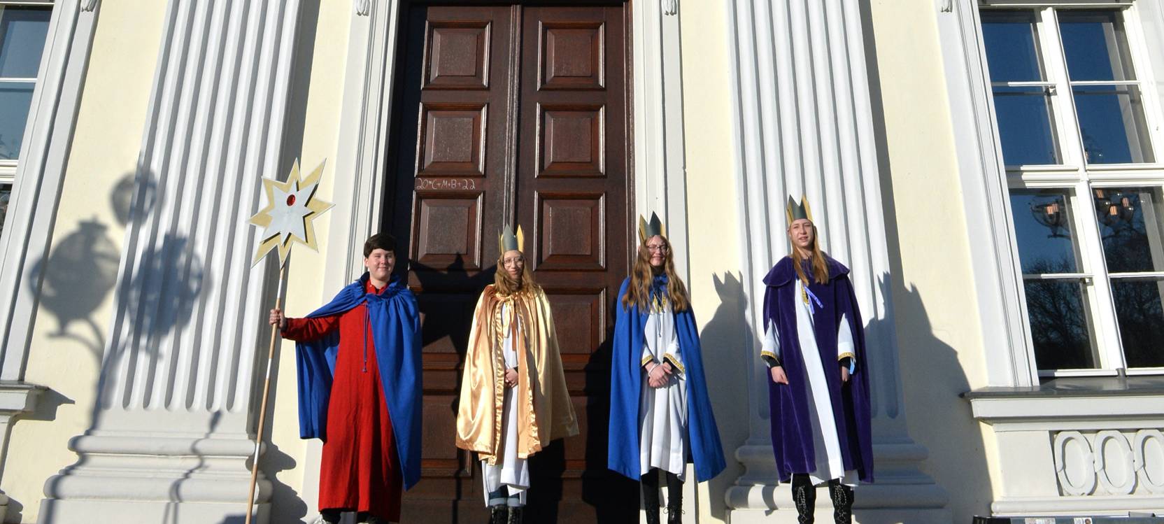 Sternsinger bei Bundespräsident Steinmeier