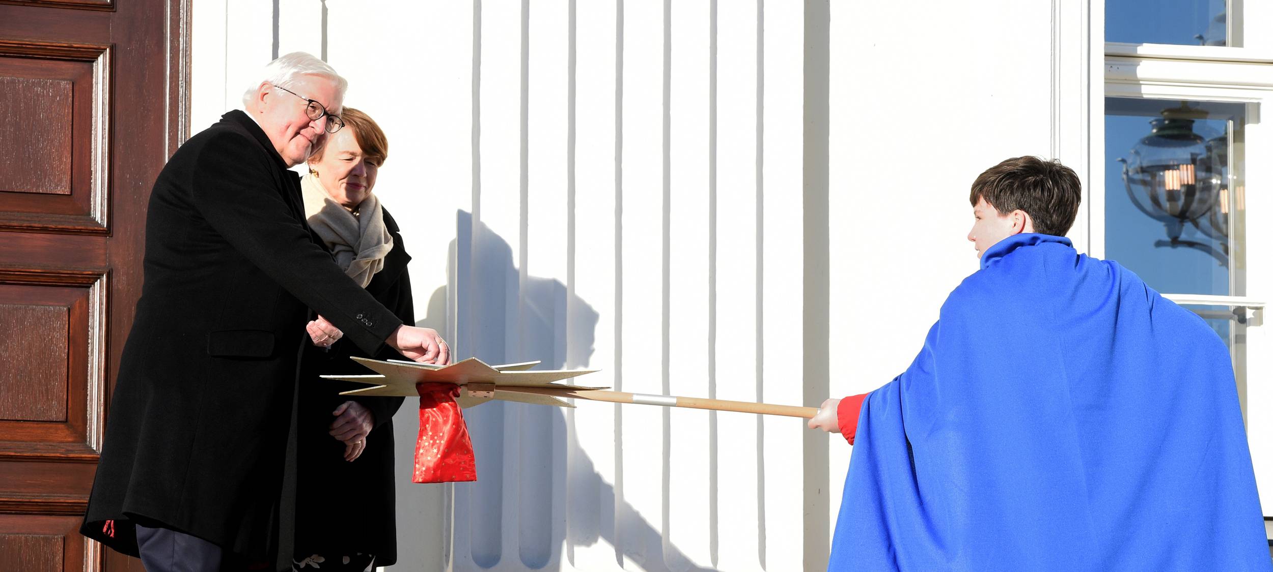 Sternsinger bei Bundespräsident Steinmeier