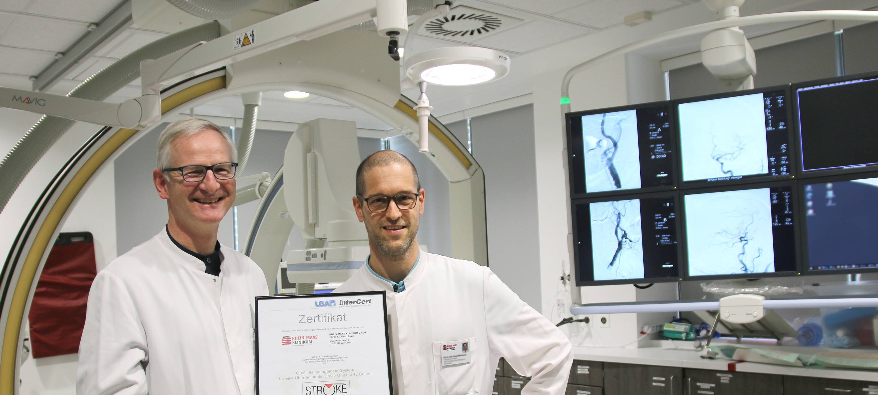 Schlaganfälle: RMK ist "überregionale Stroke Unit"