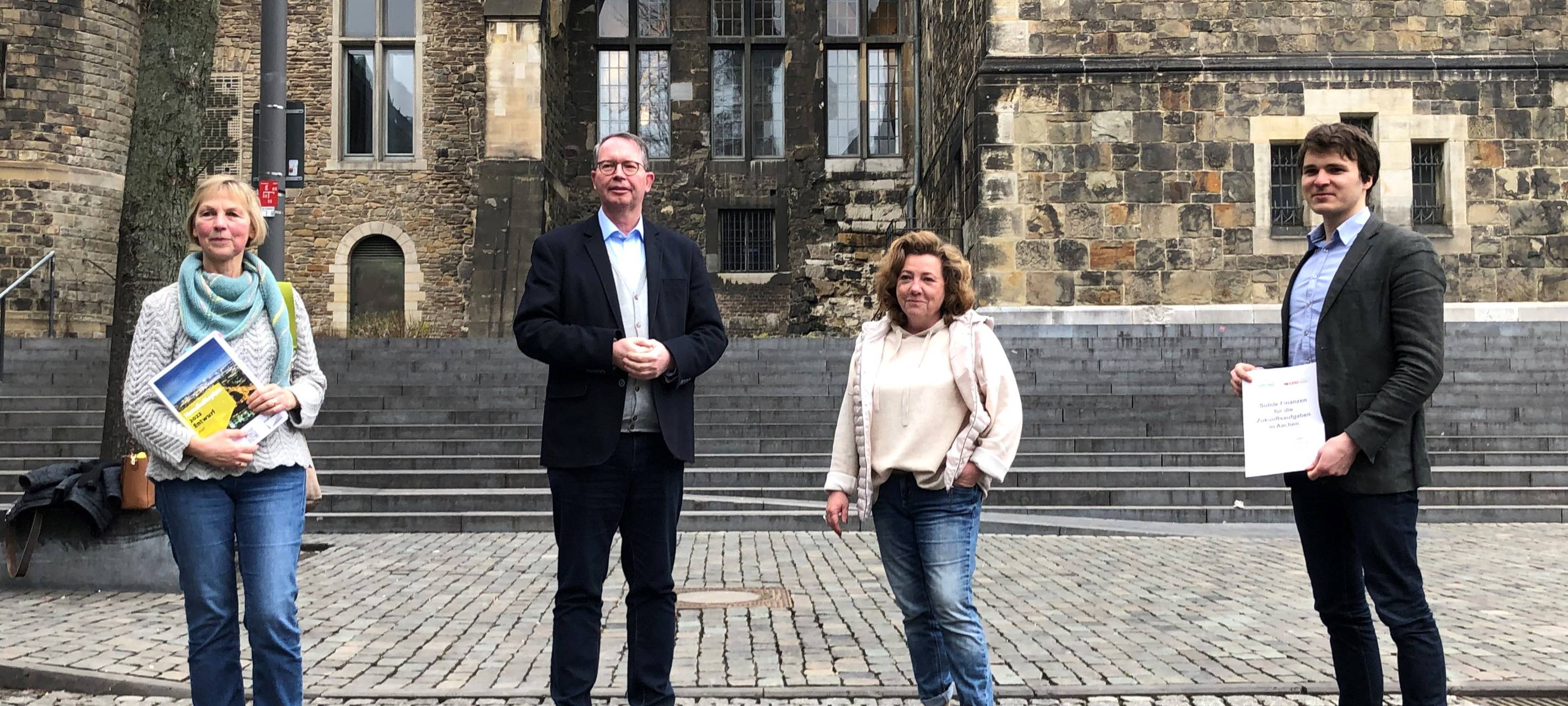 Haushaltsplan Aachen 2022 von Grünen und CDU